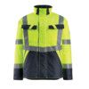 PENRITH WINTER JACKET HI-VISYELLOW/DARK NAVY (S) thumbnail-0