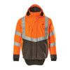 HARLOW OUTER SHELL JACKET HI-VISORANGE/DARK ANTHRACITE (S) thumbnail-0