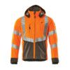 BLACKPOOL SOFTSHELL JACKET HI-VISORANGE/DARK ANTHRACITE (S) thumbnail-0