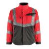 OXFORD JACKET HI-VIS RED/DARK ANTHRACITE (S) thumbnail-0