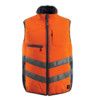 GRIMSBY WINTER GILET HI-VISORANGE/DARK NAVY (S) thumbnail-0