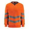 WIGTON SWEATSHIRT HI-VISORANGE/DARK NAVY (S) thumbnail-0