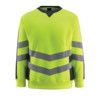 WIGTON SWEATSHIRT HI-VISYELLOW/DARK NAVY (3XL) thumbnail-0