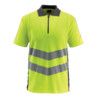 MURTON POLO SHIRT HI-VISYELLOW/DARK ANTHRACITE (S) thumbnail-0