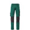 UNIQUE, Lemberg, Work Trousers, Unisex, Green/Black, Poly-Cotton, Waist 36.5", Regular thumbnail-0