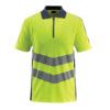 MURTON POLO SHIRT HI-VISYELLOW/DARK NAVY (M) thumbnail-0