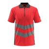 MURTON POLO SHIRT HI-VIS RED/DARK ANTHRACITE (S) thumbnail-0