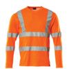 T-SHIRT, LONG-SLEEVED HI-VIS ORANGE (S) thumbnail-0