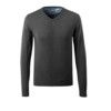 KNITTED JUMPER DARK ANTHRACITE/LIGHT GREY-FLECKED (S) thumbnail-0