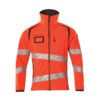 ACCELERATE SAFE SOFTSHELL JACKET HI-VIS RED/DARKANTHRACITE (S) thumbnail-0