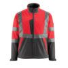 KIAMA SOFTSHELL JACKET HI-VISRED/DARK ANTHRACITE (M) thumbnail-0