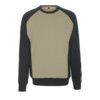 UNIQUE WITTEN SWEATSHIRT LIGHTKHAKI/BLACK (XS) thumbnail-0