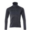 ACCELERATE FLEECE JUMPER WITH HALF ZIP DARKNAVY (XS) thumbnail-0