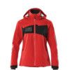 ACCELERATE OUTER SHELL JACKET TRAFFICRED/BLACK (XS) thumbnail-0