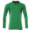 ACCELERATE POLO SHIRT, LONG-SLEEVED GRASS GREEN-FLECKED/GREEN (2XL(1 PCS.)) thumbnail-0