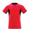 ACCELERATE T-SHIRT TRAFFIC RED/BLACK (2XL(1PCS.)) thumbnail-0