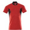 ACCELERATE POLO SHIRT TRAFFIC RED/BLACK(2XL(1 PCS.)) thumbnail-0