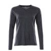 ACCELERATE T-SHIRT, LONG-SLEEVED DARKNAVY-FLECKED (2XL(1 PCS.)) thumbnail-0