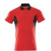 ACCELERATE POLO SHIRT TRAFFIC RED/BLACK(2XL(1 PCS.)) thumbnail-0