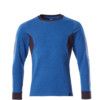 ACCELERATE SWEATSHIRT AZURE BLUE/DARK NAVY(2XL(1 PCS.)) thumbnail-0