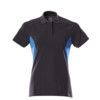 ACCELERATE POLO SHIRT DARK NAVY/AZURE BLUE(2XL(1 PCS.)) thumbnail-0