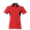 ACCELERATE POLO SHIRT TRAFFIC RED/BLACK(2XL(1 PCS.)) thumbnail-0