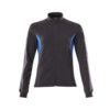 ACCELERATE SWEATSHIRT WITH ZIPPER DARKNAVY/AZURE BLUE (5XL(1 PCS.)) thumbnail-0