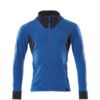 ACCELERATE HOODIE WITH ZIPPER AZUREBLUE/DARK NAVY (3XL(1 PCS.)) thumbnail-0