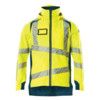 ACCELERATE SAFE OUTER SHELL JACKET HI-VISYELLOW/DARK PETROLEUM (S) thumbnail-0