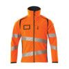 ACCELERATE SAFE SOFTSHELL JACKET HI-VISORANGE/DARK NAVY (S) thumbnail-0