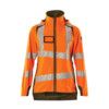 ACCELERATE SAFE OUTER SHELL JACKET HI-VISORANGE/MOSS GREEN (XS) thumbnail-0