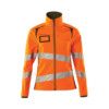 ACCELERATE SAFE SOFTSHELL JACKET HI-VISORANGE/MOSS GREEN (XS) thumbnail-0