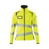 ACCELERATE SAFE SOFTSHELL JACKET HI-VISYELLOW/DARK NAVY (XS) thumbnail-0