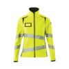 ACCELERATE SAFE SOFTSHELL JACKET HI-VISYELLOW/BLACK (XS) thumbnail-0