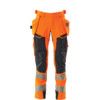 ACCELERATE SAFE TROUSERS WITH HOLSTER POCKETS HI-VIS ORANGE/DARK NAVY (L30W30.5) thumbnail-0