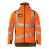 ACCELERATE SAFE WINTER JACKET HI-VIS ORANGE/MOSSGREEN (S) thumbnail-0