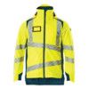 ACCELERATE SAFE WINTER JACKET HI-VIS YELLOW/DARKPETROLEUM (S) thumbnail-0