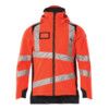 ACCELERATE SAFE WINTER JACKET HI-VIS RED/DARKNAVY (S) thumbnail-0