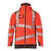 ACCELERATE SAFE WINTER JACKET HI-VIS RED/DARKANTHRACITE (S) thumbnail-0