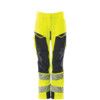 ACCELERATE SAFE TROUSERS WITH KNEEPAD POCKETS HI-VIS YELLOW/DARK NAVY (L30W50.5) thumbnail-0