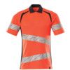 ACCELERATE SAFE POLO SHIRT HI-VIS RED/DARK NAVY(2XL(1 PCS.)) thumbnail-0