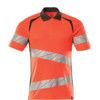 ACCELERATE SAFE POLO SHIRT HI-VIS RED/DARKANTHRACITE (3XL(1 PCS.)) thumbnail-0