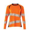 ACCELERATE SAFE T-SHIRT, LONG-SLEEVED HI-VISORANGE/DARK NAVY (2XL(1 PCS.)) thumbnail-0