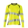 ACCELERATE SAFE T-SHIRT, LONG-SLEEVED HI-VISYELLOW/DARK NAVY (2XL(1 PCS.)) thumbnail-0