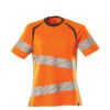 ACCELERATE SAFE T-SHIRT HI-VIS ORANGE/MOSS GREEN(2XL(1 PCS.)) thumbnail-0