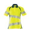 ACCELERATE SAFE POLO SHIRT HI-VIS YELLOW/DARKPETROLEUM (2XL(1 PCS.)) thumbnail-0