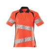 ACCELERATE SAFE POLO SHIRT HI-VIS RED/DARK NAVY(2XL(1 PCS.)) thumbnail-0