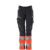 ACCELERATE SAFE TROUSERS WITH KNEEPAD POCKETSDARK NAVY/HI-VIS RED (L32W45.5) thumbnail-0