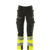 ACCELERATE SAFE TROUSERS WITH KNEEPAD POCKETSBLACK/HI-VIS YELLOW (L30W31.5) thumbnail-0