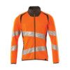 ACCELERATE SAFE SWEATSHIRT WITH ZIPPER HI-VISORANGE/DARK ANTHRACITE (XS) thumbnail-0